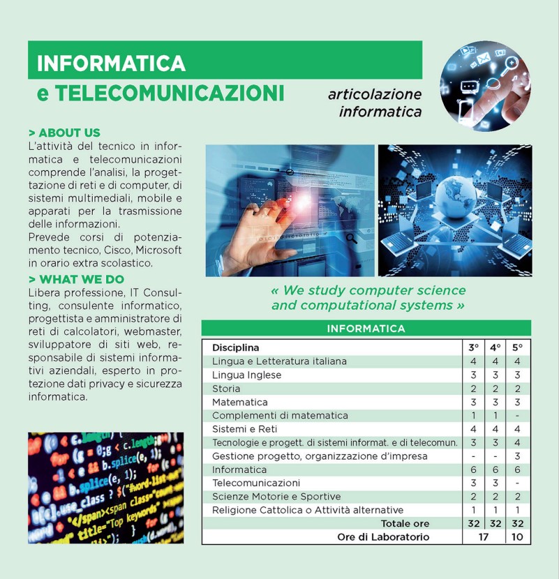 Informatica e telecomunicazioni